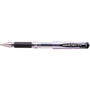 三菱鉛筆 ユニボールシグノ 太字 1.0mm 黒 10本 1箱(10本) F936399-UM153.24-イメージ1