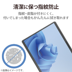 エレコム Surface Pro 9/Pro 9 With 5G用ガラスフィルム 高光沢 TB-MSP9FLGG-イメージ7