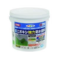 アサヒペン 水性エポキシ強力防水塗料 5KGセット ライトグリーン FC649HW-1951404