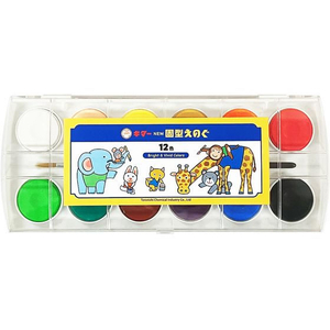 寺西化学工業 ギターNEW 固型えのぐ 12色 FCD240M-EKOKEN-12-イメージ1