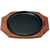 三和精機製作所/Sステーキ皿平丸型21cm FCA4618