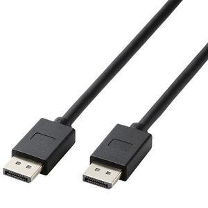 エレコム DisplayPort(TM) 1.4対応ケーブル(1.0m) ブラック CAC-DP1410BK2 エレコム DisplayPort(TM) 1.4対応ケーブル(1.0m) ブラック CAC-DP1410BK2
