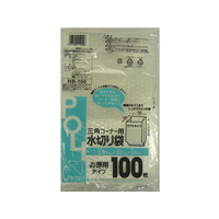 システムポリマー 三角コーナー用水切り袋 お徳用100枚×50袋 FC41602-HB-100
