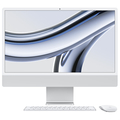 Apple 24インチiMac Retina 4．5Kディスプレイモデル： 8コアCPUと10コアGPUを搭載したApple M3チップ, 512GB SSD シルバー MQRK3JA