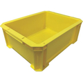 ＤＩＣプラスチック DA型コンテナDA-9 外寸:W366×D280×H136 黄 FC605GP-5004934