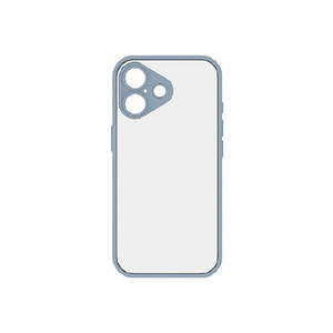 グルマンディーズ iPhone17用プランプフレームケース IIIIfit ライトブルー IFT-185LBL-イメージ1