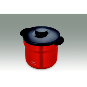 サーモス 真空保温調理器(4．3L) シャトルシェフ アーバンレッド KBJ-4502-UR-イメージ2