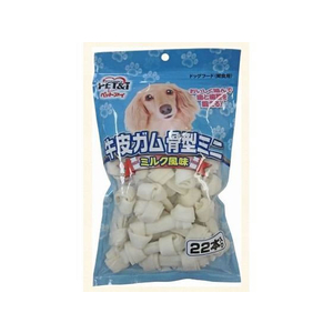ペットアイ 牛皮ガム 骨型 ミニ ミルク風味 FCC8326-4522620102637-イメージ1