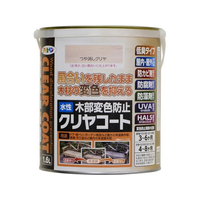 アサヒペン 水性木部変色防止コート 1.6L ツヤ消クリヤ FC514PM