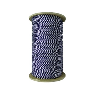 ユタカメイク 江戸打ち紐 紫白 約3mm×130m FC651HY-1611895-イメージ1