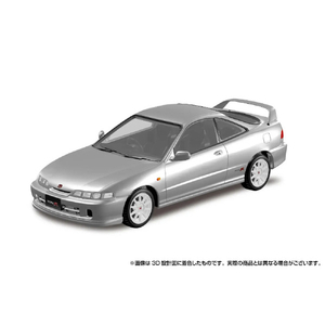アオシマ 1/32 ホンダ DC2インテグラ タイプR(ボーグシルバーメタリック) Aﾗｸﾌﾟﾗ22VSｲﾝﾃｸﾞﾗRVｼﾙﾊﾞ-M-イメージ2