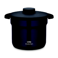 サーモス 真空保温調理器(4．3L) シャトルシェフ ネイビー KBJ-4502-NVY