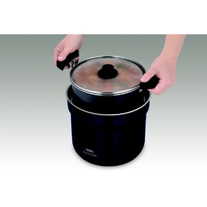 サーモス 真空保温調理器(4．3L) シャトルシェフ ネイビー KBJ-4502-NVY-イメージ6