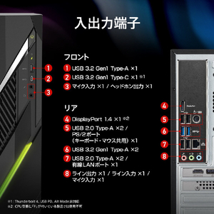 MSI MAG Infinite E1 14NVL5-281JP INFINITEE114NVL5-281JP-イメージ10