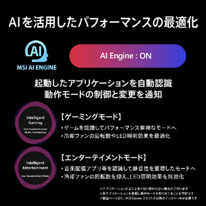 MSI MAG Infinite E1 14NVL5-281JP INFINITEE114NVL5-281JP-イメージ6