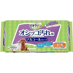 ユニ・チャーム デオクリーン お掃除ウェットティッシュ 大判 25枚 FCU8703-イメージ1