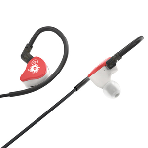 NF AUDIO カナル型イヤホン レッド&ホワイト NF-NA3E-RW-イメージ2