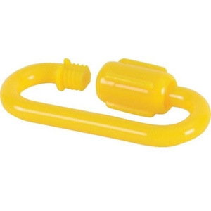 トラスコ中山 プラカラビナ 蛍光イエロー 8MM (2個入) 蛍光イエロー833.874.8 FC928GD-8195288-イメージ1