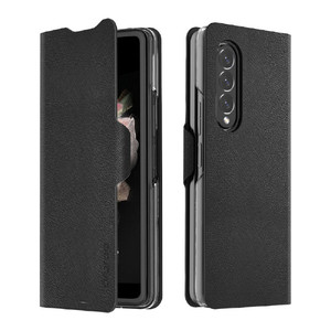 araree Galaxy Z Fold3用手帳型ケース BONNET DIARY BLACK AR21940GZFD3BK-イメージ1