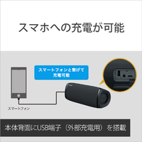 エディオンネットショップ｜SONY SRSXB43B ワイヤレスポータブルスピーカー ブラック