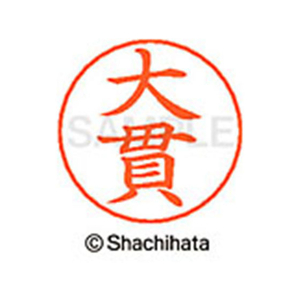 シヤチハタ ネームペン用ネーム シルバー 既製 大貫 FC46282-X-GPS-0511-イメージ1