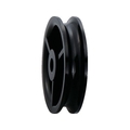 ヨコヅナ 黒ナイロン車 車のみ 25mm 丸 1520 FC263UK-8495819