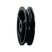 ヨコヅナ 黒ナイロン車 車のみ 25mm 丸 1520 FC263UK-8495819