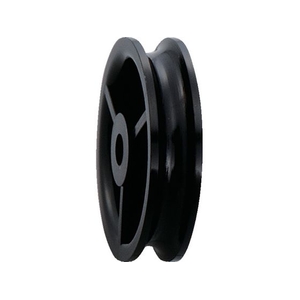 ヨコヅナ 黒ナイロン車 車のみ 25mm 丸 1520 FC263UK-8495819-イメージ1