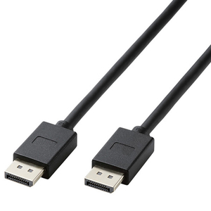 エレコム DisplayPort(TM) 1．4対応ケーブル(2．0m) ブラック CAC-DP1420BK2-イメージ1
