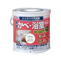 アトムサポート 水性壁浴室塗料 0.7L パールホワイト FCB267H