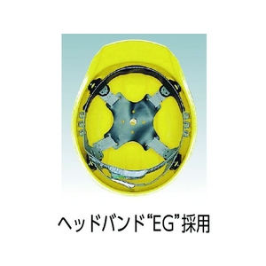ＤＩＣプラスチック SYF型ヘルメット 青 FC849FT-4052064-イメージ3
