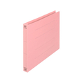 プラス フラットファイル厚とじ ノンステッチ A4ヨコ ピンク NO.022NW F876593-78288