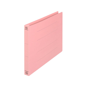 プラス フラットファイル厚とじ ノンステッチ A4ヨコ ピンク NO.022NW F876593-78288-イメージ1