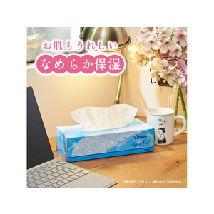 クレシア クリネックス ティッシュ アクアヴェール 180組 5箱 10パック FCV3324-イメージ3