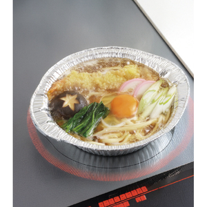 パール金属 IH対応アルミ箔丸鍋17cm(900ml)3枚入 IHﾀｲｵｳｱﾙﾐﾊｸﾏﾙﾅﾍﾞ17CM3ﾏｲｲﾘ-イメージ2