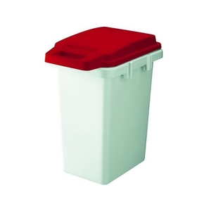 トラスコ中山 連結ワンハンドパッキンペール 33L レッド FC561HD-8552613-イメージ1