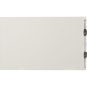 プラス フラットファイル厚とじ ノンステッチ A4ヨコ グレー NO.022NW F876594-78289-イメージ2