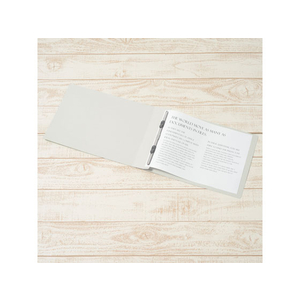プラス フラットファイル厚とじ ノンステッチ A4ヨコ グレー NO.022NW F876594-78289-イメージ4