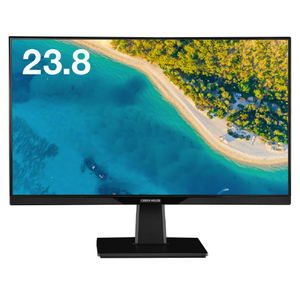 グリーンハウス 23.8型ワイド液晶ディスプレイ GREENHOUSE ブラック GH-LCW24P-BK グリーンハウス 23.8型ワイド液晶ディスプレイ GREENHOUSE ブラック GH-LCW24P-BK