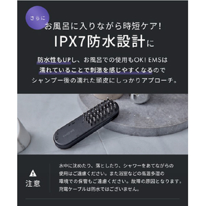 SALONIA EMSリフトブラシ 3Dケア SAL24305-BK-イメージ11