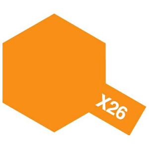 タミヤ アクリルミニ X-26 クリヤーオレンジ TアクリルミニX26N タミヤ アクリルミニ X-26 クリヤーオレンジ TアクリルミニX26N