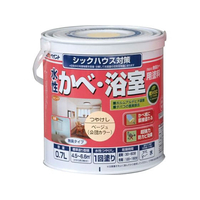 アトムサポート 水性壁浴室塗料 0.7L ベージュ FCB269H