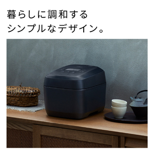 日立 圧力&スチームIH炊飯器 圧力&スチーム ふっくら御膳 フロストブラック RZ-V100KM-K-イメージ11