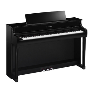 ヤマハ 電子ピアノ【高低自在椅子＆ヘッドホン付き】 clavinova クラビノーバ 黒鏡面艶出し CLP-845PE-イメージ2