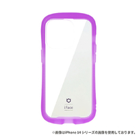 Hamee iPhone 15 Pro用ガラスケース iFace Reflection NEO クリアパープル 41-959428