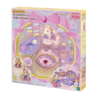 シルバニアファミリー　ポニー ＆トラップ エポック社 ｵｼﾔﾚﾅﾎﾟﾆ-ﾉﾊﾞﾆﾃｲﾄﾞﾚﾂｻ-ﾌ18 シルバニアファミリー フ-18