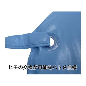 東和コーポレーション エプロン 耐油ウレタンエプロン ブルー FC702EU-1373739-イメージ2