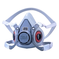 3M 防毒マスク半面形面体 6000 Sサイズ 6000S FC594WC-3305651