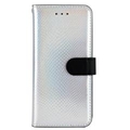 HANSMARE 手帳型ケース Hologram Calf Diary iPhone 6/6s用 シルバー HAN6943IP6S