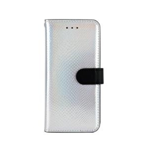 HANSMARE 手帳型ケース Hologram Calf Diary iPhone 6/6s用 シルバー HAN6943IP6S-イメージ1